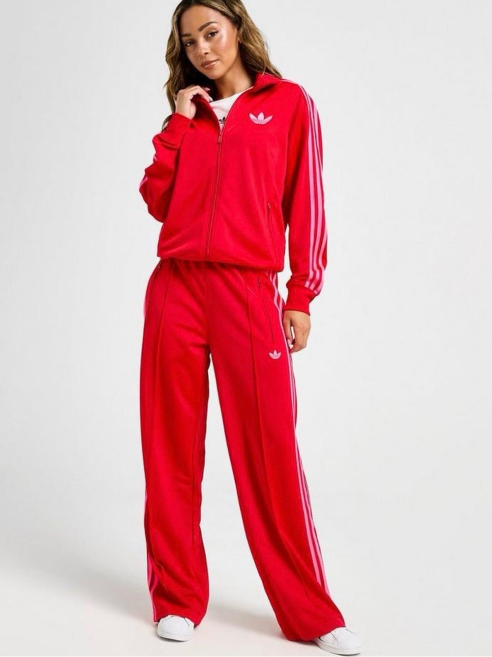 2pc Set Adidas Originals Adicolor Classics Firebird Loose Track Jacket Pants set